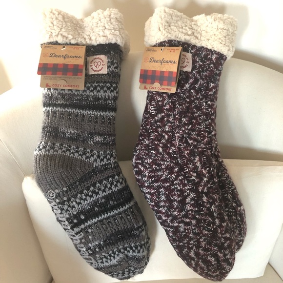 Dearfoam slipper socks Clearance